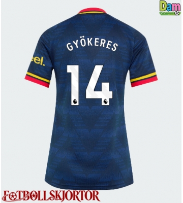Arsenal Viktor Gyokeres #14 Bortatröja Dam 2026-27 Kortärmad